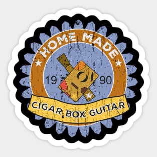 Home Made Cigar Box Guitar Sticker